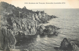Postcard France Rochers Du Trayas Corniche D' Or - Autres & Non Classés