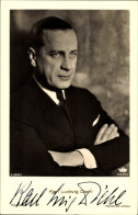 CPA Schauspieler Karl Ludwig Diehl, Portrait, Autogramm - Actors