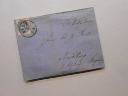 A Mi 27  10Kr  Faltbrief  Oesterreich  7.Juli 1866 - Storia Postale