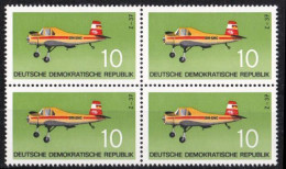 (DDR 1972) Mi. Nr. 1750 **/MNH Viererblock (DDR1-2) - Unused Stamps