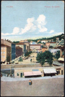 Croatia / Hrvatska: Fiume (Rijeka), Piazza Scoljeta  1912 - Croatie