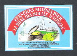 YERSEKES MOSSELBIER - VAN STEENBERGE  -  ERTVELDE  -  BIERETIKET  (BE 563) - Bière