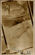 CP Carte Photo D'époque Photographie Vintage Femme Istambul Bikini  - Ohne Zuordnung