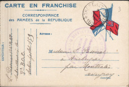 Correspondance Des Armées De La République - à M. Guillou De Béziers (Tampon Militaire Gare De Béziers) - Other & Unclassified