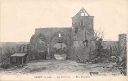 02-CROUY-RUINES-N°436-G/0105 - Other & Unclassified