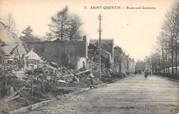 02-SAINT QUENTIN-RUINES-N°436-G/0043 - Saint Quentin