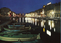 *CPM - 34 - SETE - Le Grand Canal De Nuit - Sete (Cette)
