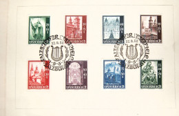 Autriche Austria - 1948 Salzburg Cathedral Reconstruction Fund With 1952 Salzburg Cancellation - Covers & Documents