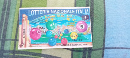 BIGLIETTO LOTTERIA ITALIA 1996 - Billets De Loterie