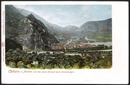 Montenegro: Cattaro (Kotor) Von Norden Mit Der Alten Strasse Nach Montenegro - Montenegro