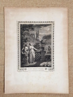 Chiar Di Luna Jean Jacques Francois Le Barbier Acquaforte Autentica Di Fine '700 - Estampes & Gravures