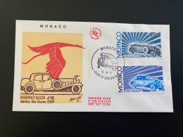 Enveloppe 1er Jour "Hispano Suiza H 6B - Isotta Frashini 8A" 12/11/1975 - 1019/1020 - MONACO - FDC