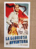 Manifesto Film La Gloriosa Avventura Cooper  Ristampa Di Storica Locandina 35x50 - Autres & Non Classés