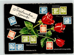 51717131 - Deutsche Bundespost Ich Bin Sehr Einsam Rose - Sonstige & Ohne Zuordnung