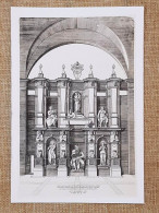 Roma Chiesa San Pietro Ad Vincula Mosè Giulio II Antonio Lafreri 1575 Ristampa - Sonstige & Ohne Zuordnung