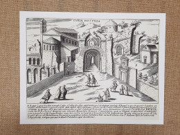 Roma S. Giovanni E Paolo Hostilia Antiqua Urbe Splendor Lauri Anno 1612 Ristampa - Autres & Non Classés