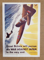 Manifesto Di Propaganda U.K. WW2 Churchill Ristampa Di Storica Locandina 35x50 - Autres & Non Classés