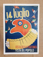 Manifesto Festa Della Fraternità L. Veronesi Ristampa Storica Locandina Cm 35x50 - Sonstige & Ohne Zuordnung