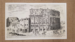 Roma Il Teatro Di Marcello Di Stefano Du Perac Del 1575 Ristampa - Autres & Non Classés
