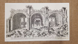 Roma Il Tempio Della Pace Di Stefano Du Perac Del 1575 Ristampa - Autres & Non Classés
