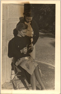 CP Carte Photo D'époque Photographie Vintage Jeune Femme Amies Mode - Unclassified