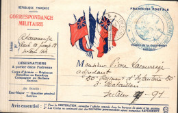 Correspondance Militaire - à M. Pierre Lacourrège . Secteur 91 (Tampon Hôpital  Militaire) - Autres & Non Classés