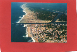 40----CAPBRETON-HOSSEGOR----Belle Vue D'ensemble Dfe Ces Deux Villes Au Bords De L'Océan--voir 2 Scans - Capbreton