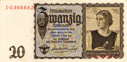 Billet Allemagne : 20 Reichsmark 1939    ///  Ref. Mai 24 /// BO. PH - 20 Reichsmark