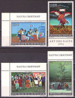 Yugoslavia 1974 - Art, Naive- Mi 1569-1572 - MNH**VF - Neufs