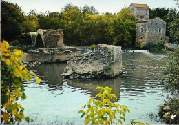 *CPM - 34 - SAINT THIBERY - Le Pont Romain Ruines - Autres & Non Classés