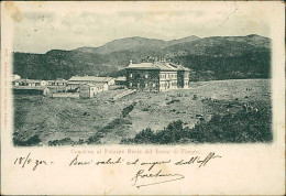 CORLEONE ( PALERMO ) COMITIVA AL PALAZZO REALE DEL BOSCO DI FICUZZA - ED. CLUB ALPINO SICLIANO - SPEDITA 1902 (20985) - Palermo