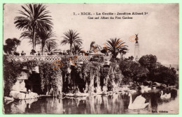 7. NICE - LA GROTTE - JARDINS ALBERT 1ER - Edit. Gilletta (06) - Parcs Et Jardins