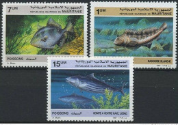 Mauritania - 1986 - Fish - Yv 602/04 - Fishes