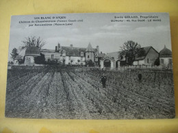 49 5718 CPA - 49 VIN BLANC D'ANJOU - CHATEAU DE CHAMBOUREAU PAR SAVENNIERES - EMILE GIRARD, PROPRIETAIRE - ANIMATION - Châteaux