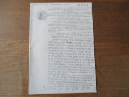 24 SEPTEMBRE 1934 VENTE D'UN CORPS DE FERME A DERCY PAR M.EUGENE BLONDELLE CHARRON ET MME VENANT  A M. LUCIEN BACHELEZ - Historical Documents