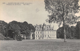 29-SAINT POL DE LEON-CHÂTEAU DE KERNEVEZ-N°441-E/0233 - Saint-Pol-de-Léon