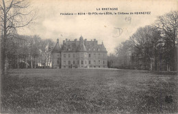 29-SAINT POL DE LEON-CHÂTEAU DE KERNEVEZ-N°441-E/0221 - Saint-Pol-de-Léon