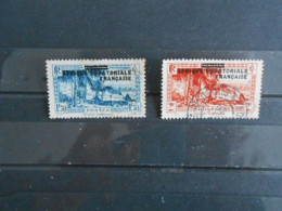 A.E.F. YT 25/26 VILLAGE GABONAIS - Used Stamps