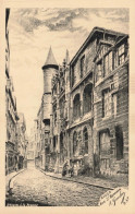 ROUEN - Rue St Romain (dessin à La Plume De A. Toulon) - Rouen