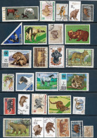 Mammals Set 28 Stamps, Used, Hinged (#003) - Other & Unclassified