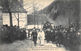 38-LA GRANDE CHARTREUSE-EXPULSION DES PERES CHARTREUX-N°443-C/0005 - Autres & Non Classés