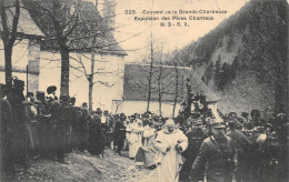 38-LA GRANDE CHARTREUSE-EXPULSION DES PERES CHARTREUX-N°443-B/0391 - Autres & Non Classés