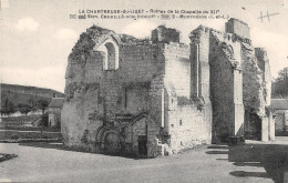 37-LA CHARTREUSE DU LIGET-RUINES DE LA CHAPELLE-N°443-A/0095 - Sonstige & Ohne Zuordnung