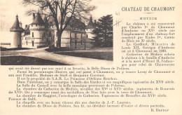 41-CHAUMONT SUR LOIRE-LE CHÂTEAU-N°443-E/0357 - Other & Unclassified
