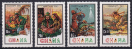 MiNr. 959 - 962 Ghana 1982, 22. Dez. Weihnachten - Postfrisch/**/MNH - Ghana (1957-...)