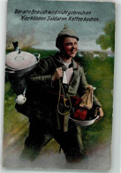 39871631 - Landser In Uniform Mit Konfiszierten Kaffeemuehlen WSSB Serie 960/II Feldpost Eching - War 1914-18