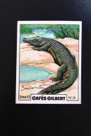 Chromo "Cafés GILBERT" - Série 20 "LES REPTILES" - Thee & Koffie