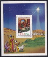 MiNr. Block 98 Ghana 1982, 22. Dez. Weihnachten - Postfrisch/**/MNH - Ghana (1957-...)