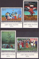 Yugoslavia 1974 - Art, Naive- Mi 1569-1572 - MNH**VF - Neufs