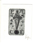 Ex Libris. 60mmx75mm. - Ex-libris